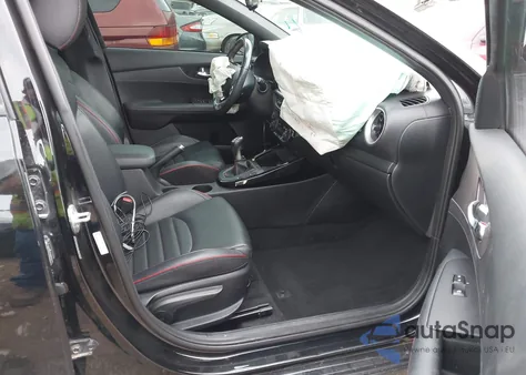 2022 Kia Forte Gt Manual from USA, damaged, VIN 3KPF44AC9NE483033